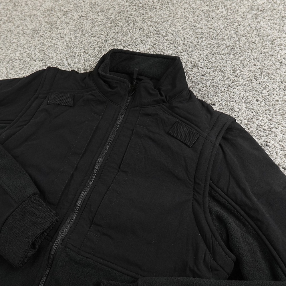 NEW 5.11 Tactical Jacket Mens S Black Fleece Full Zip Military Duty Outdoor Coat